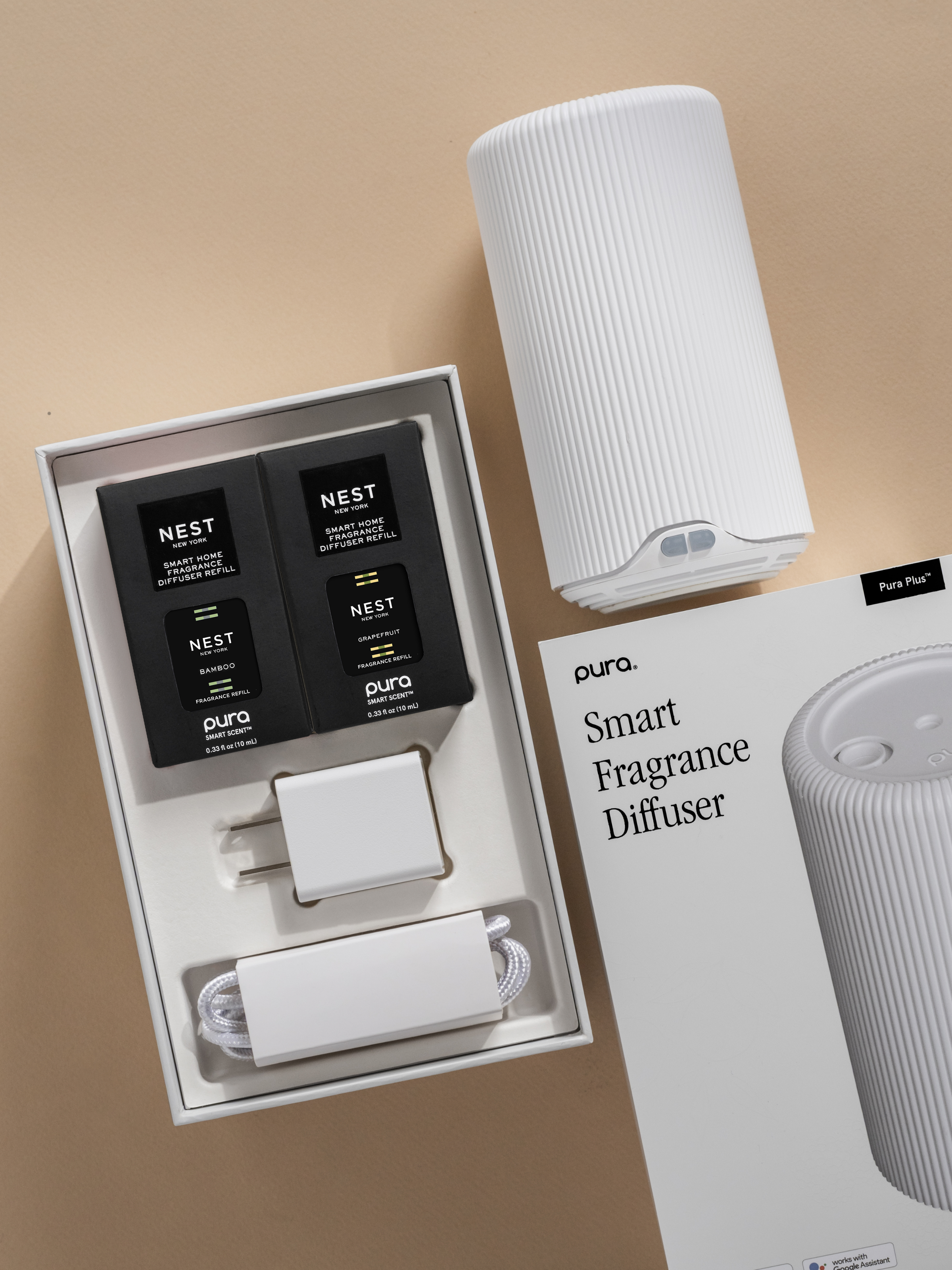 Citrus Bamboo Set - Smart Scent for Modern Homes