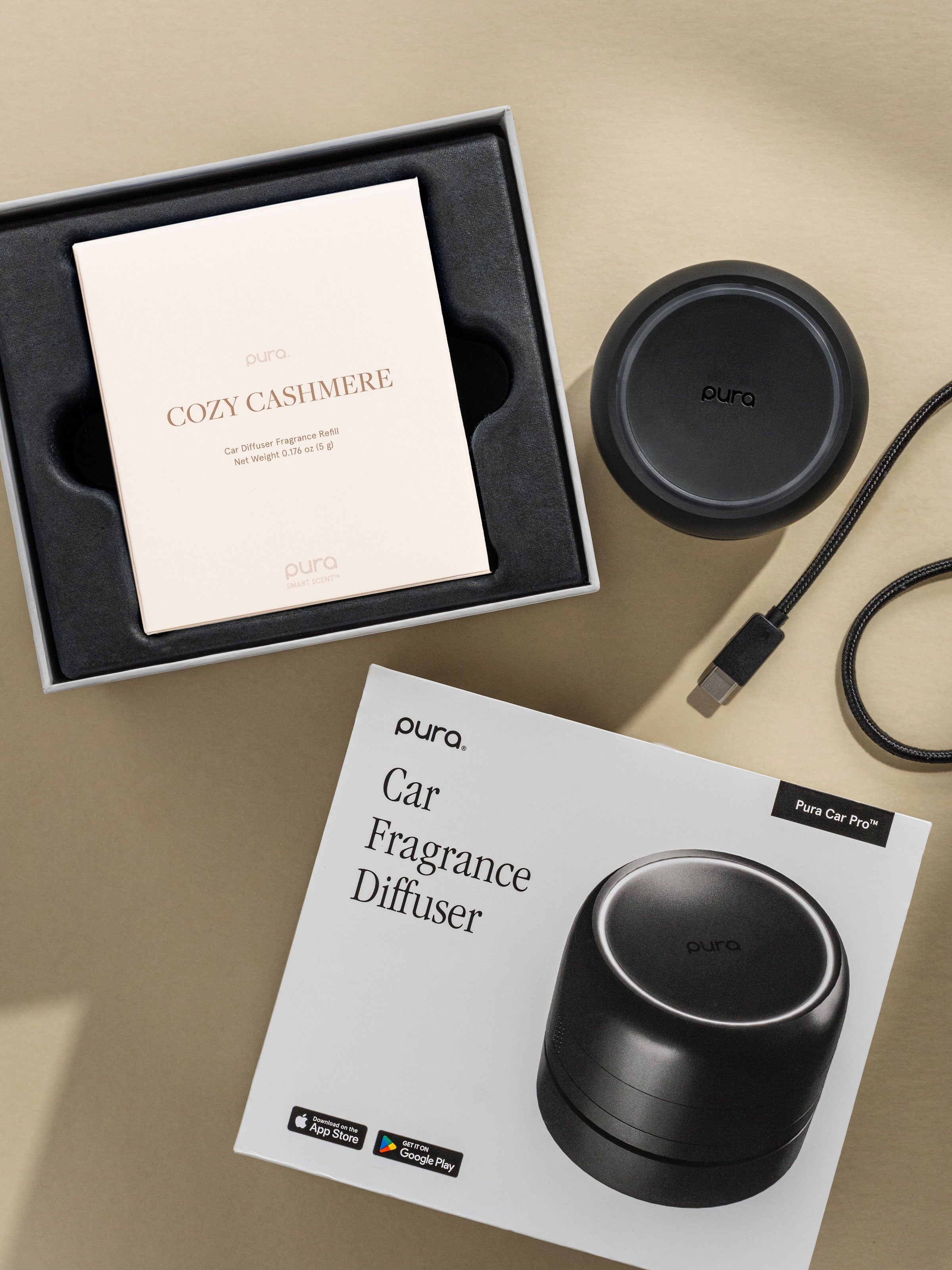 Cozy Cashmere Car Set - Discover Your Favorite Home Scent