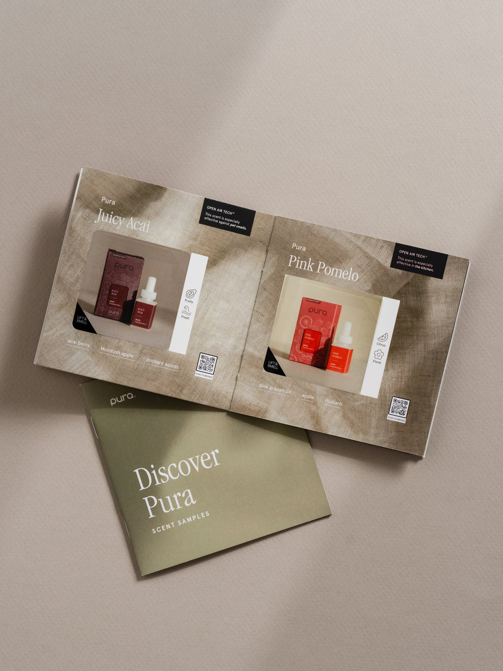 Discover Pura Scent Sample Booklet - Choose a Better Home Scent